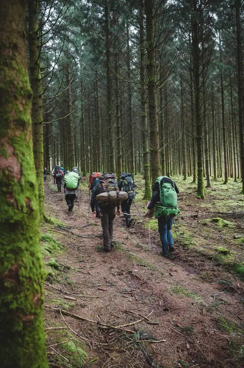 Op bushcraftweekend met Outdoorschool