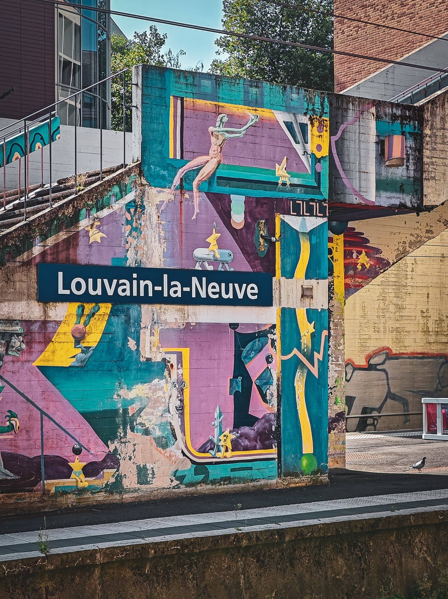 Studenten, strips en street art: een dag in Louvain-la-Neuve