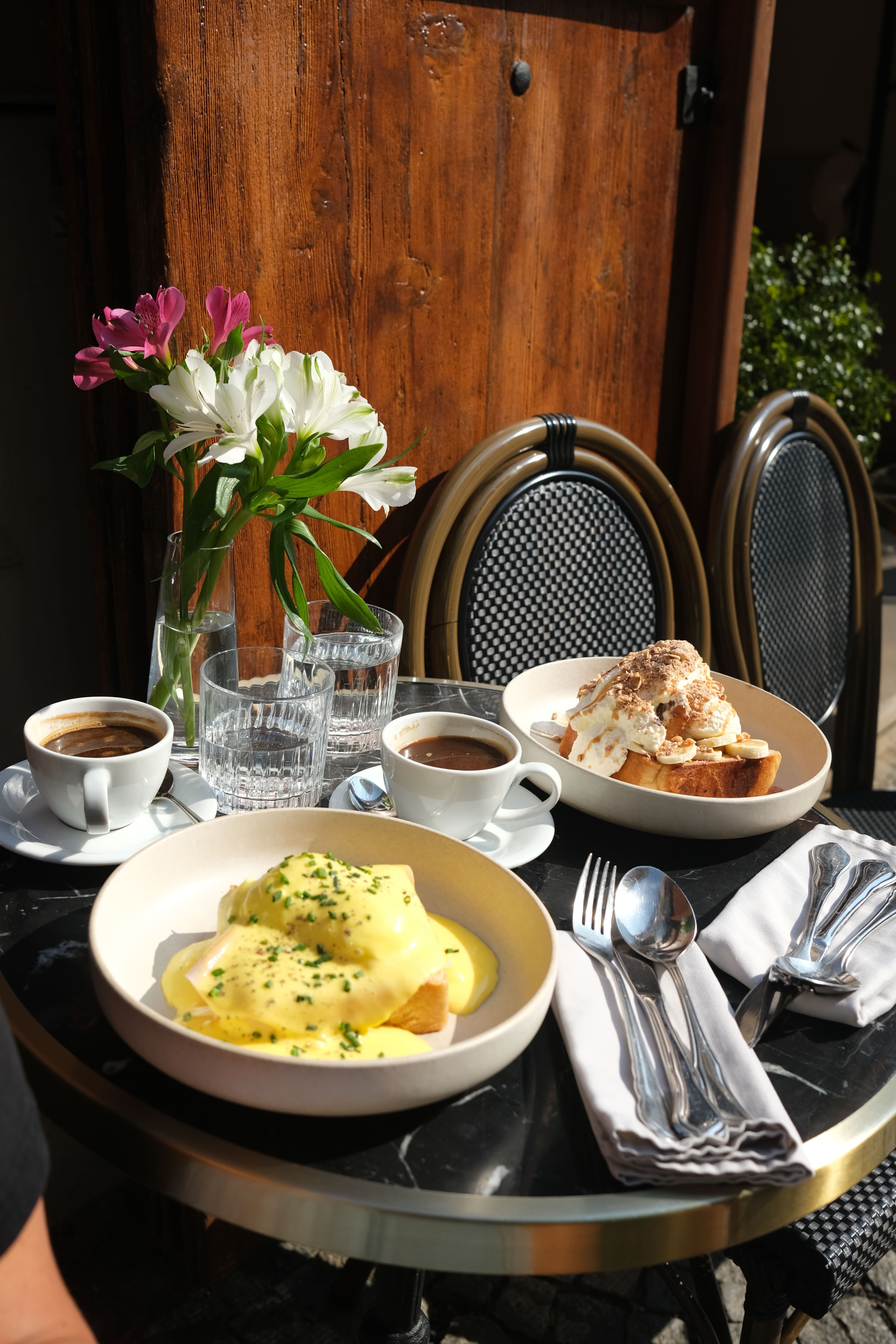 A delicious breakfast at Nerudova Café 211